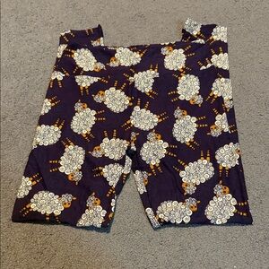 LuLaRoe Sheep Design Leggings
